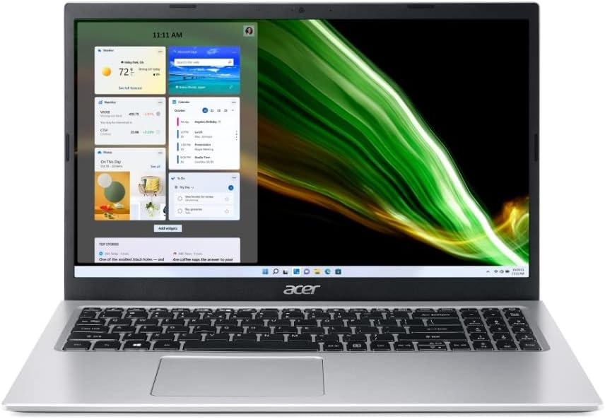 Notebook Acer Aspire A315-58-573P, i5 1135G7, 8GB, SSD 256GB, Intel Iris Xe, 15,6” FHD, Windows 11