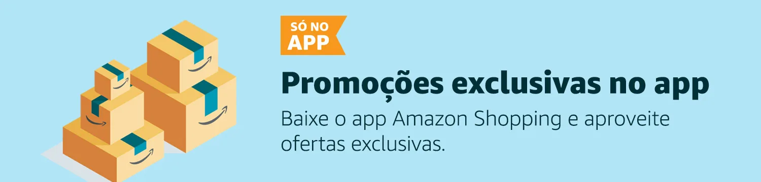 Promoções exclusivas no app Amazon!
