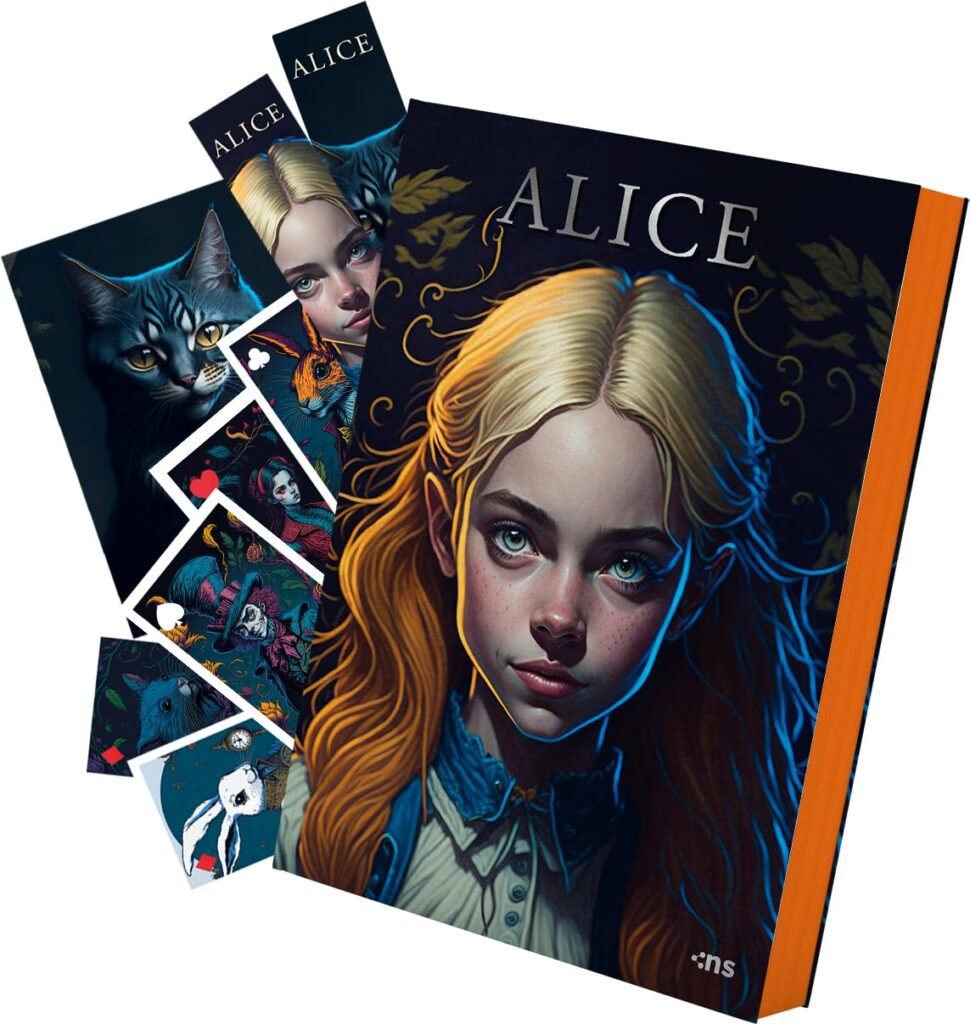 Alice no País das Maravilhas & Através do Espelho Edição de Luxo | Editora Novo Século