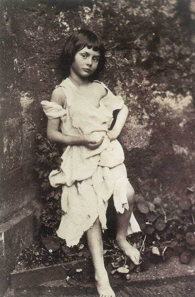 Alice Pleasance Liddell (1852-1934) como "mendigo"