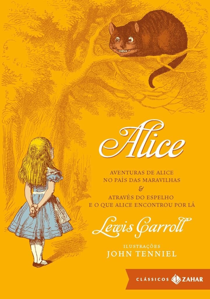 Alice No País das Maravilhas & Através do Espelho: Edição de bolso de luxo | Editora Clássicos Zahar