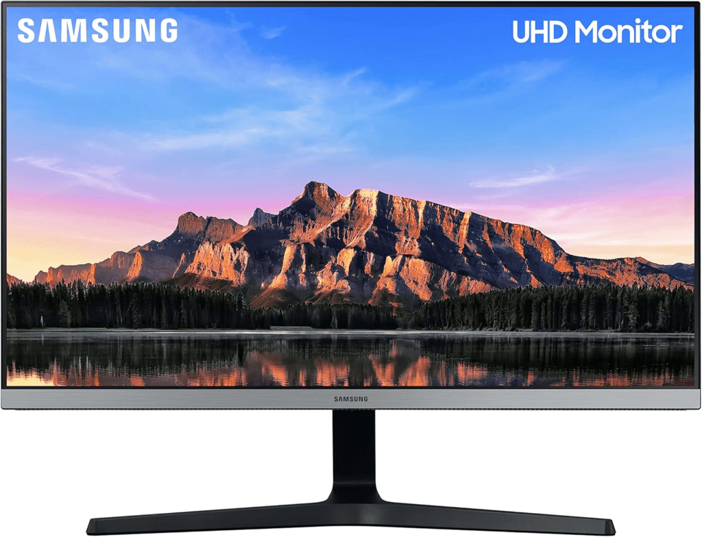 Monitor 4K 28" Samsung UR550 FreeSync - Melhores monitores 4K 2024