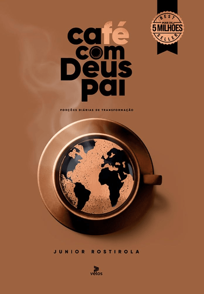 Café com Deus Pai 2024 - Júnior Rostirola - Livro mais vendido de 2024 na Amazon