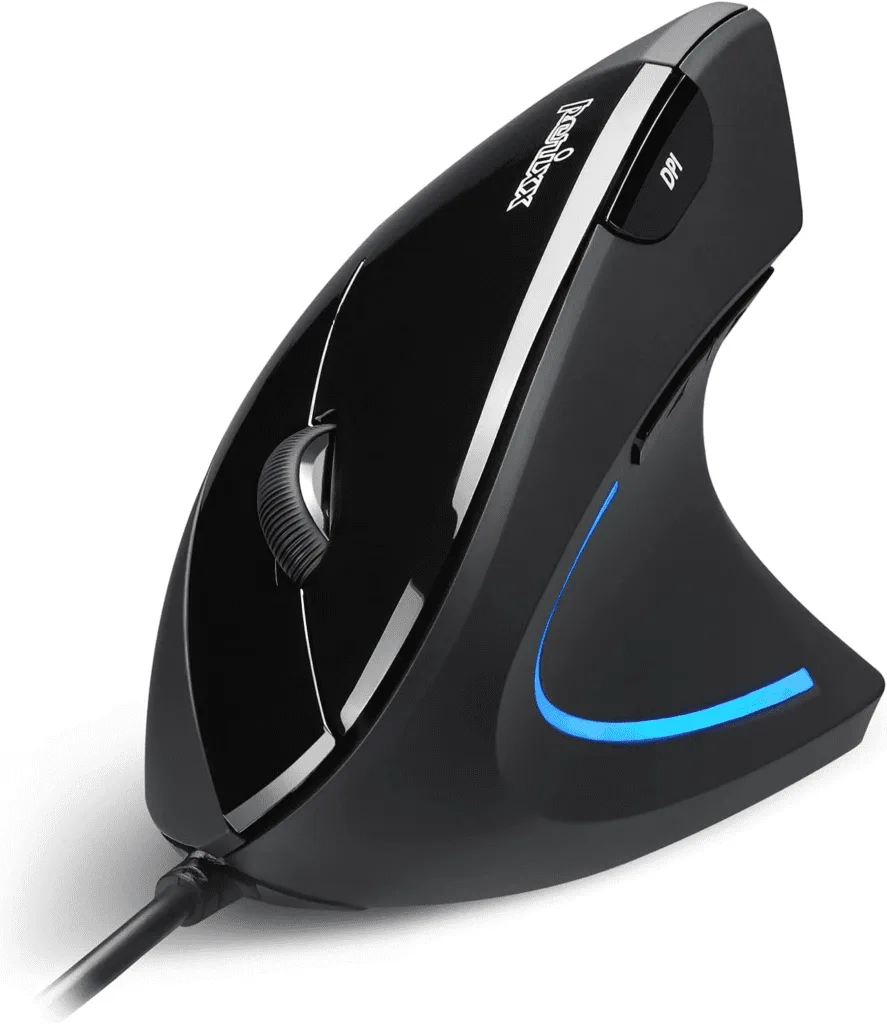 Mouse ergonômico vertical Perixx Perimice-513