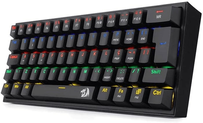 Teclado mecânico Redragon Fizz Rainbow