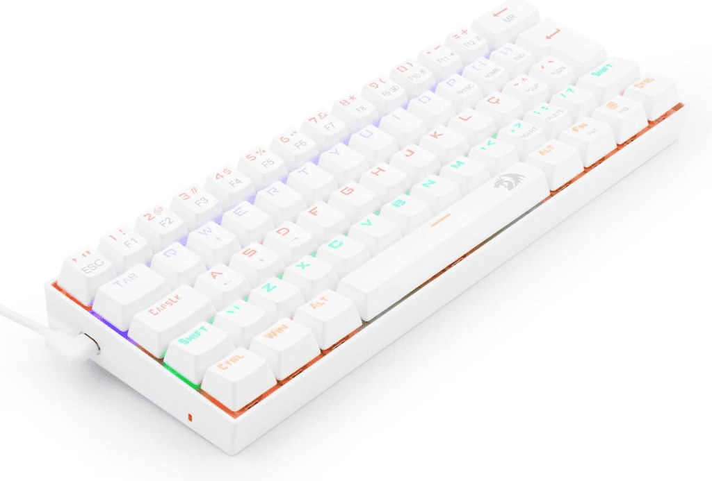 Teclado mecânico gamer Redragon Lakshmi Rainbow