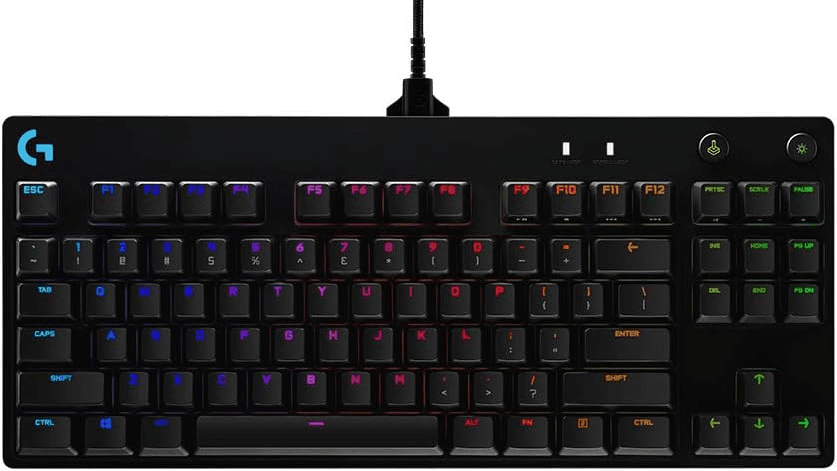 Teclado mecânico gamer Logitech G PRO - Melhor teclado mecânico de 2025