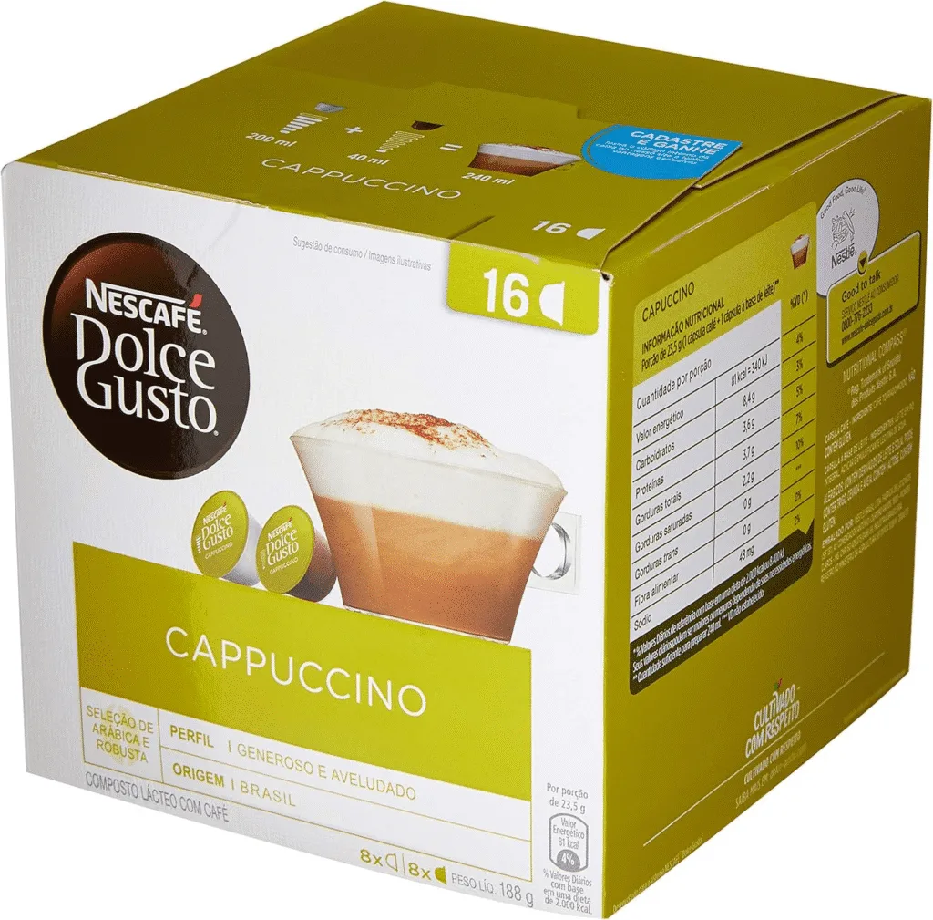 Cápsula Nescafé Dulce Gusto Cappuccino