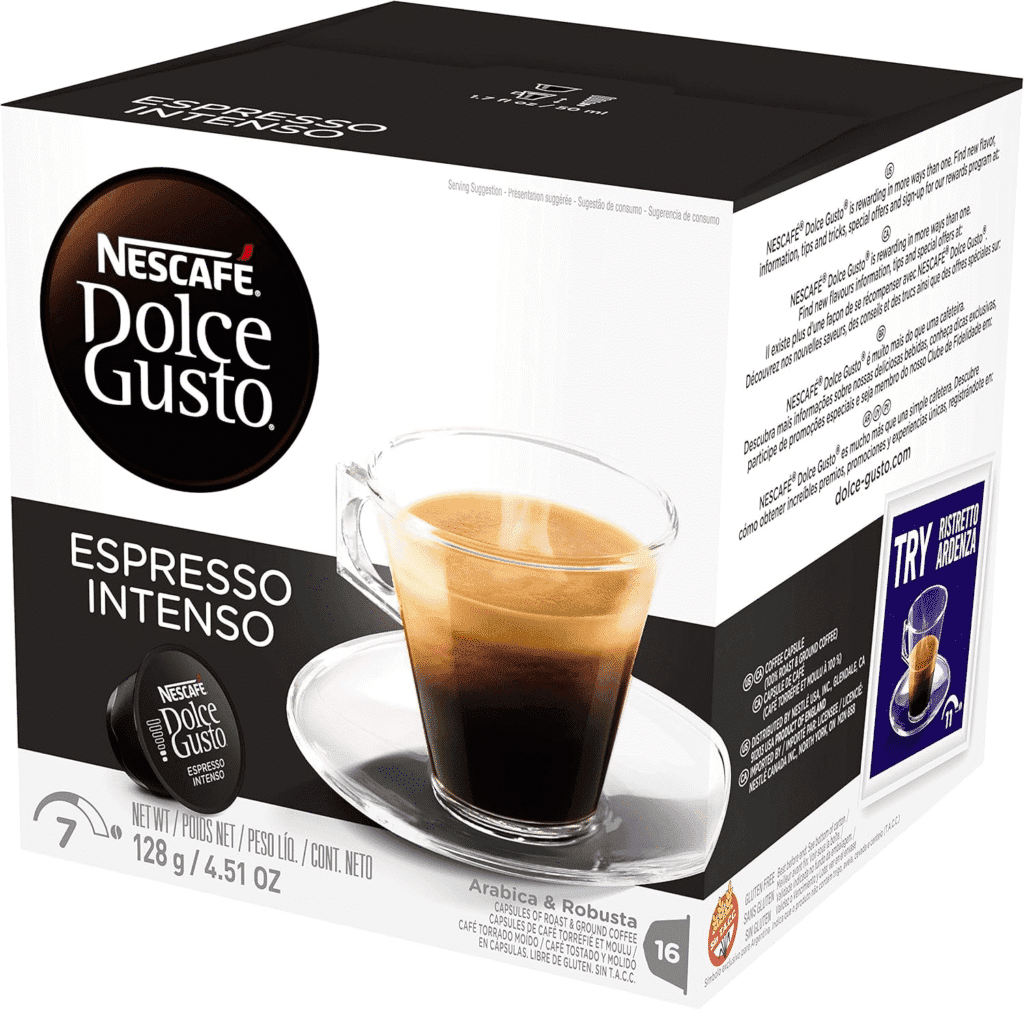 Cápsula Nescafé Dulce Gusto Espresso Intenso