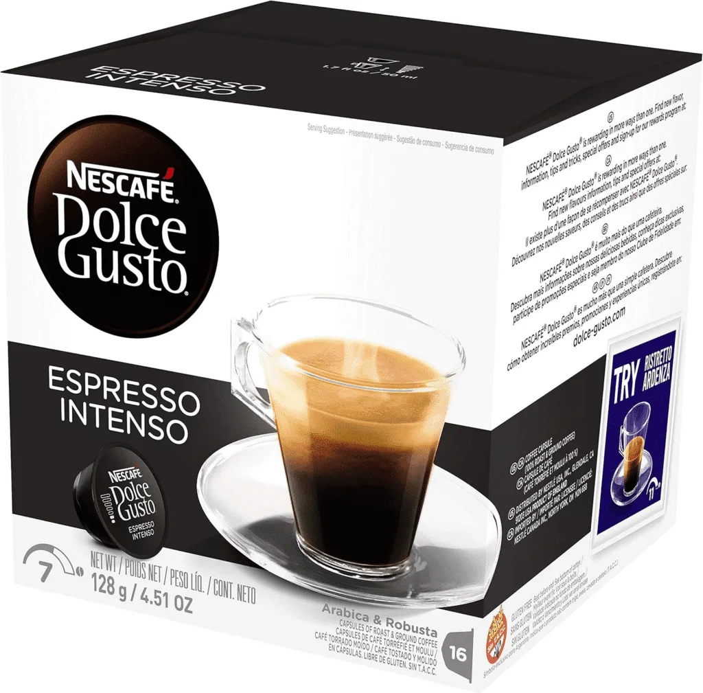 Cápsula Nescafé Dulce Gusto Espresso Intenso