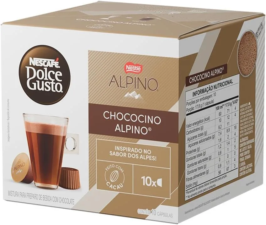 Cápsula Nescafé Dulce Gusto Chococino Alpino