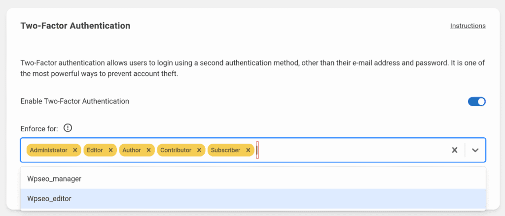 Two-Factor Authentication on Really Simple Security WordPress