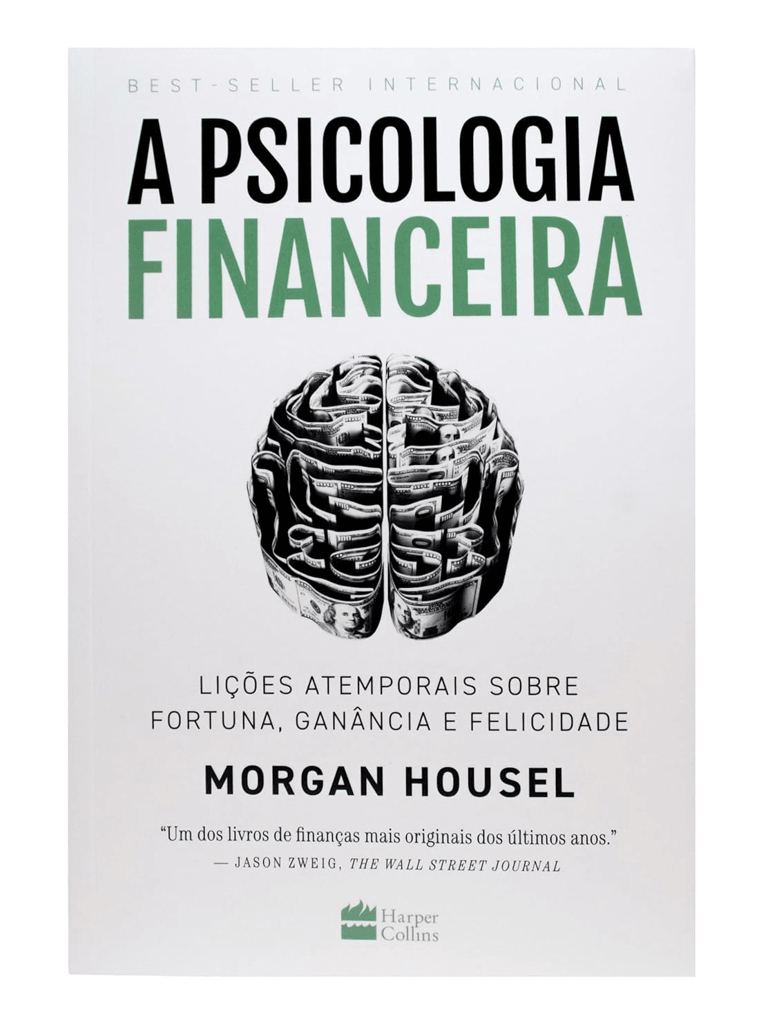 Capa do livro A psicologia financeira - Morgan Housel