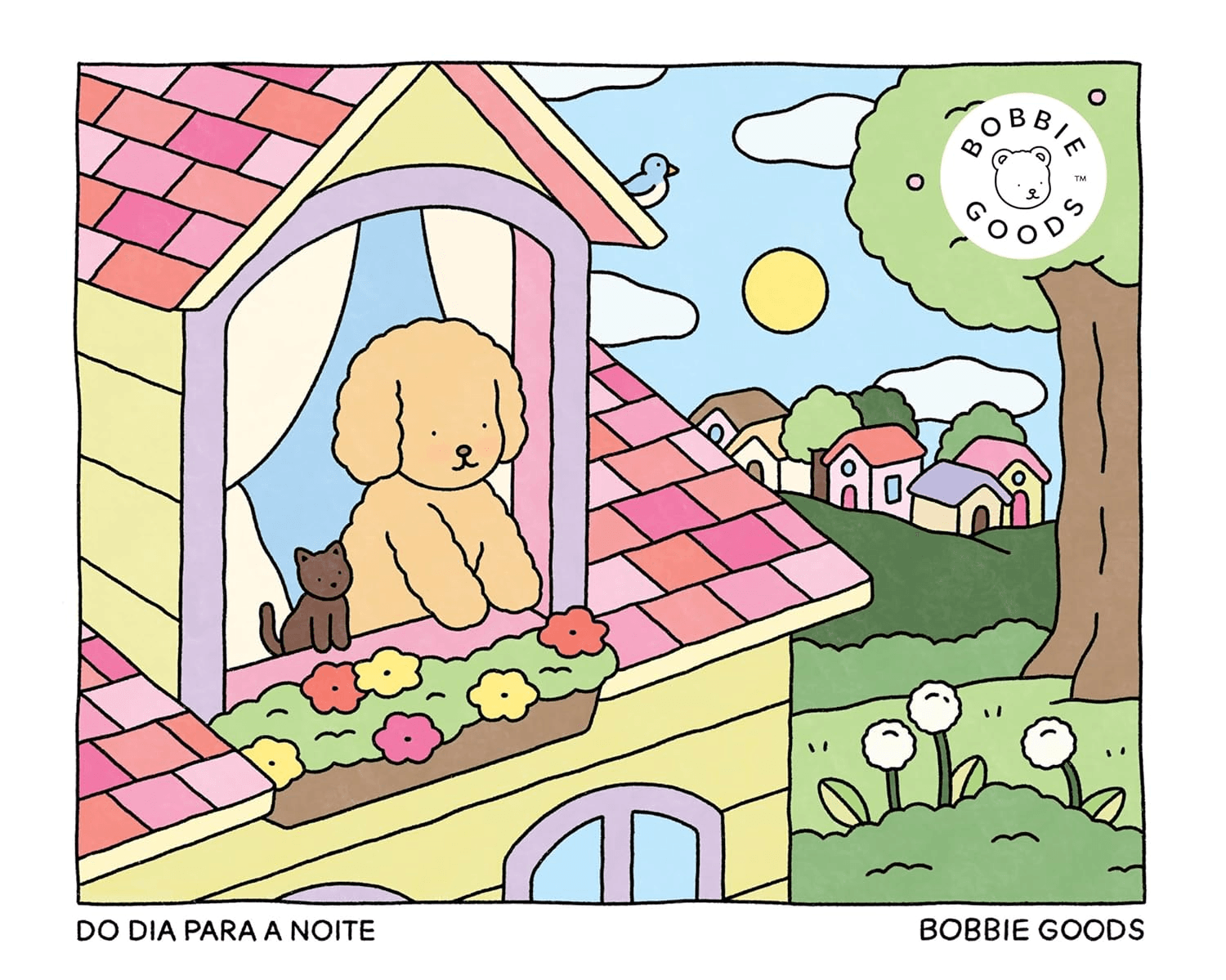 Capa do livro  Do dia para a noite (Day to night) - Bobbie Goods - Livro mais vendido na Amazon no primeiro semestre de 2025