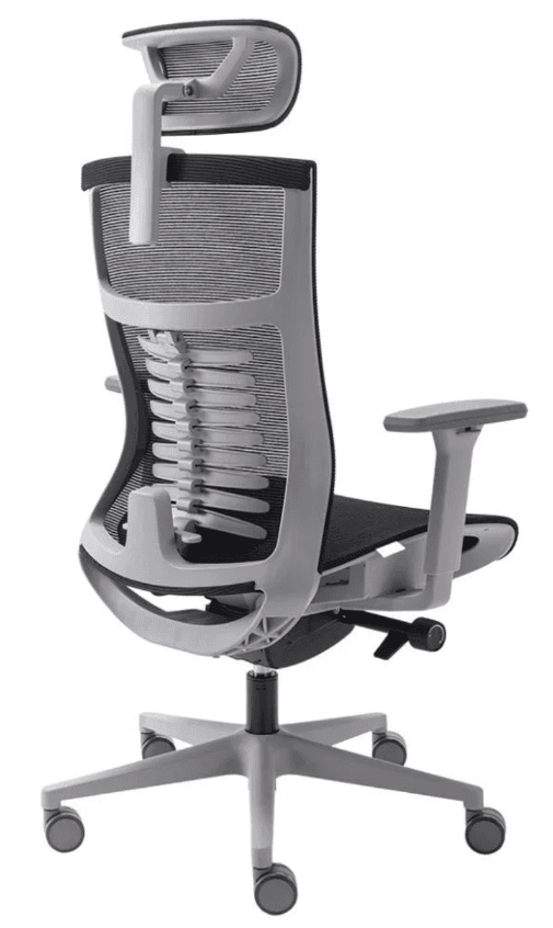 Cadeira Vertta Cinza e Preta