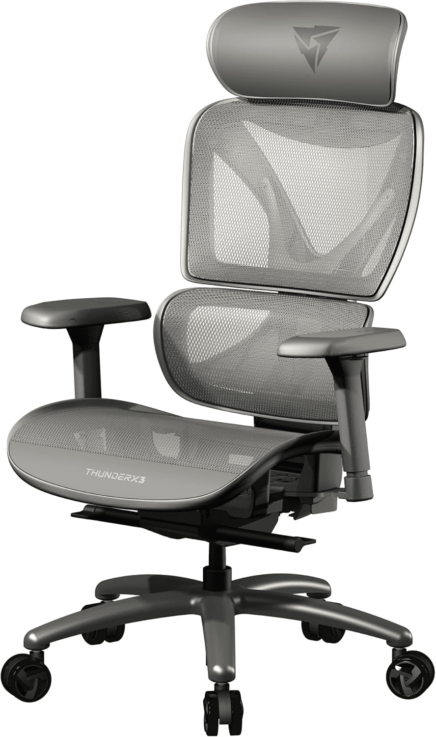 Cadeira ergonômica ThunderX3 XTC Cinza