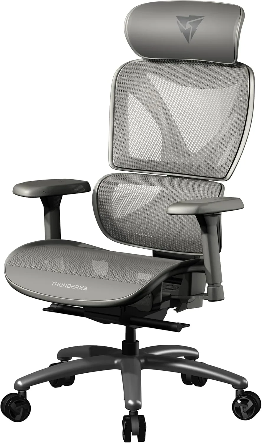 Cadeira ergonômica ThunderX3 XTC Cinza