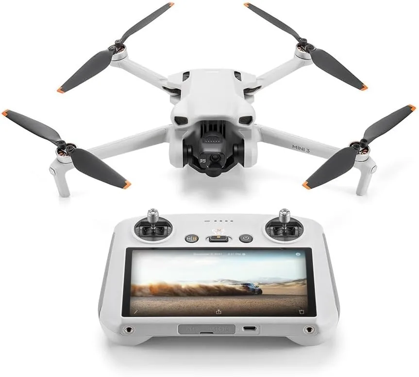 Drone DJI Mini 3 Standard  RC (com tela) DJI047