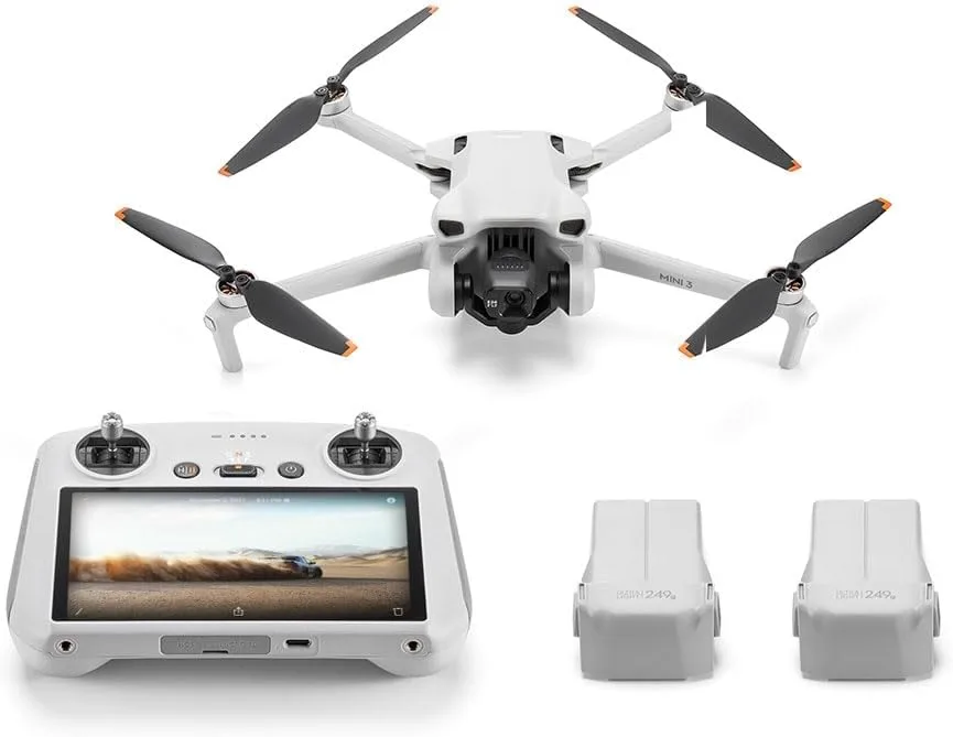 Drone DJI Mini Fly More Combo RC (com tela)