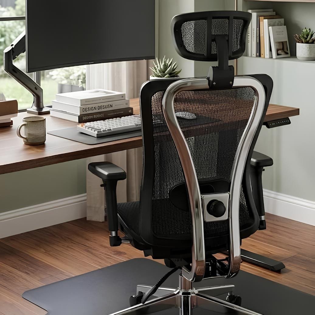 Cadeira DT3 Moira em escritório home office, review DT3 Moira, Comfy Caprice