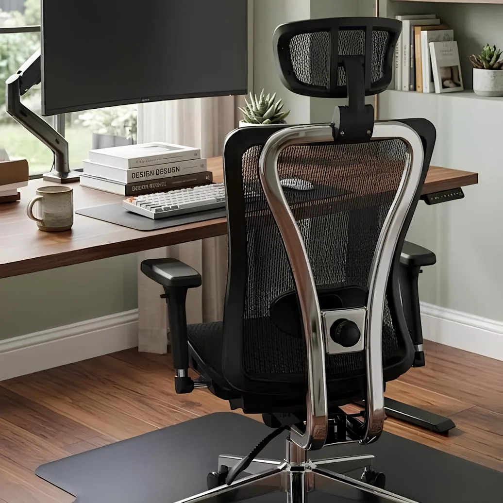 Cadeira DT3 Moira em escritório home office, review DT3 Moira, Comfy Caprice